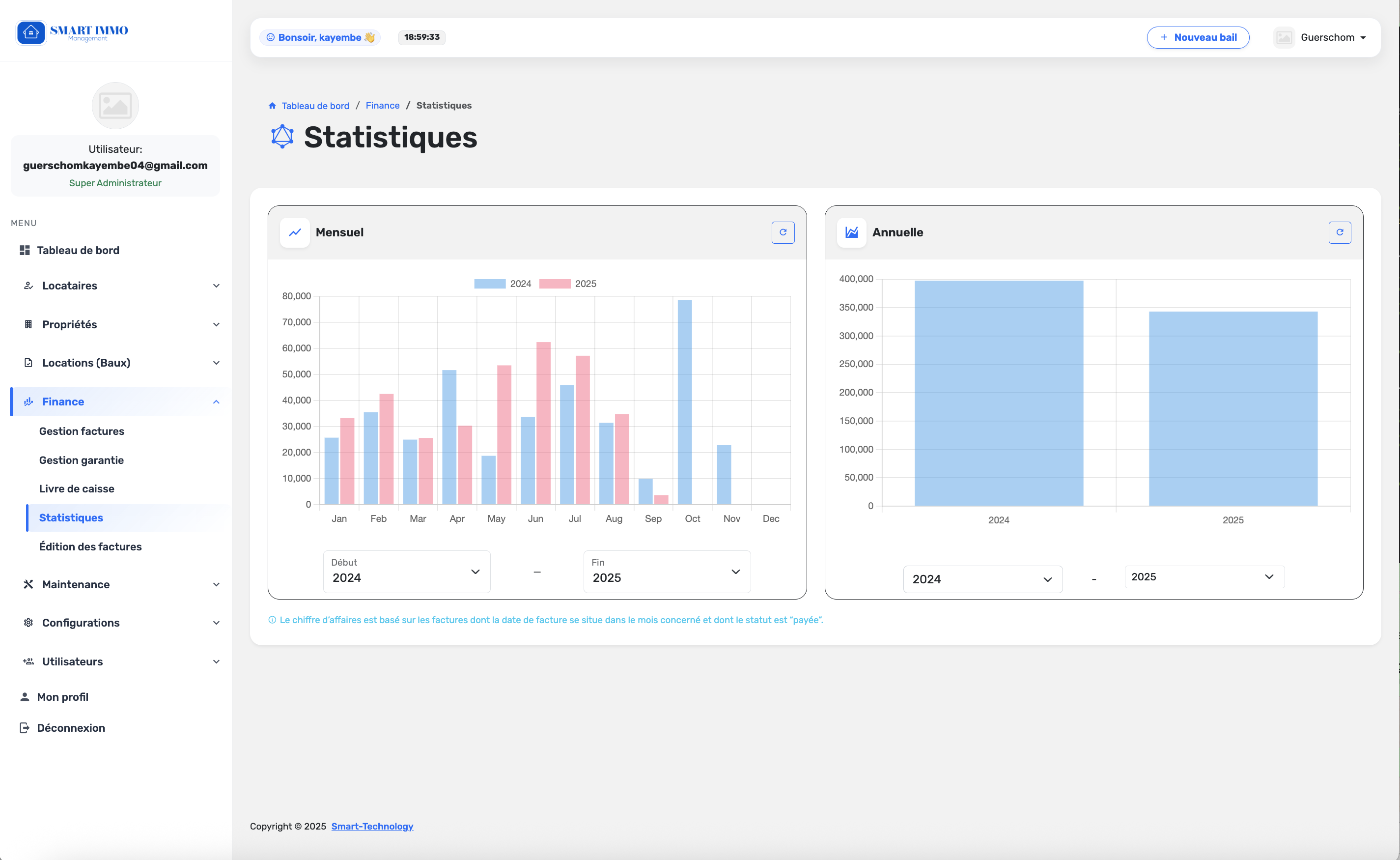 Factures & paiements